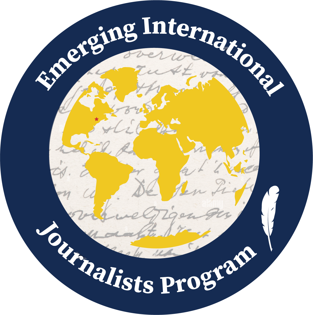 Emerging International Journalists Program topic logo
