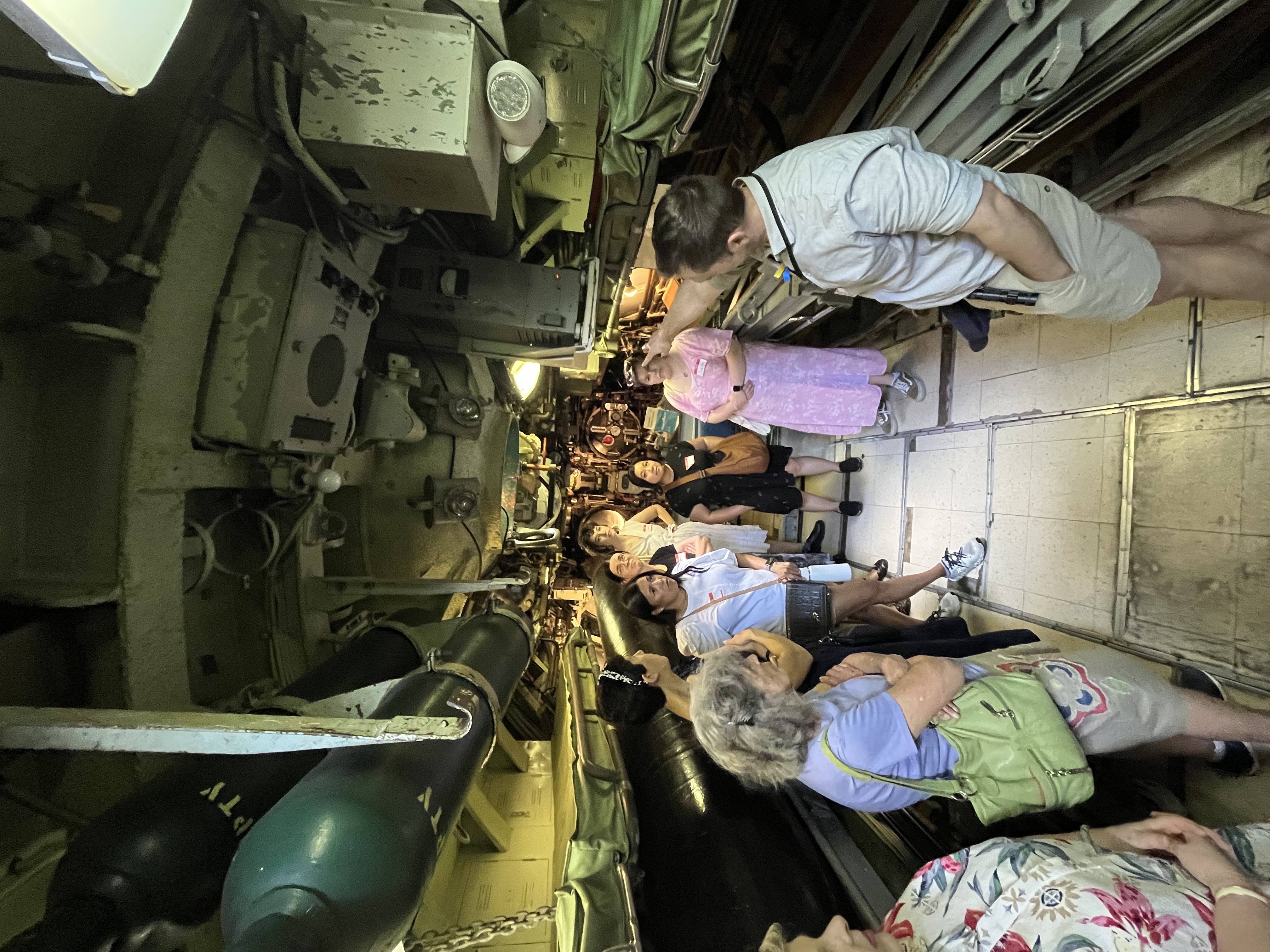 submarine interior