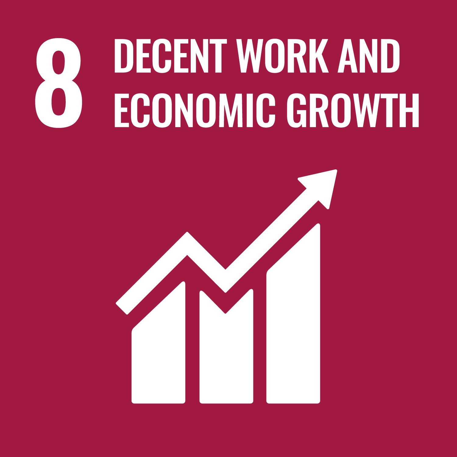 sdg 8 symbol