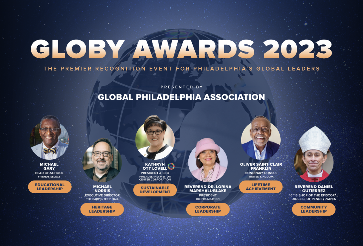 globy awards postcard