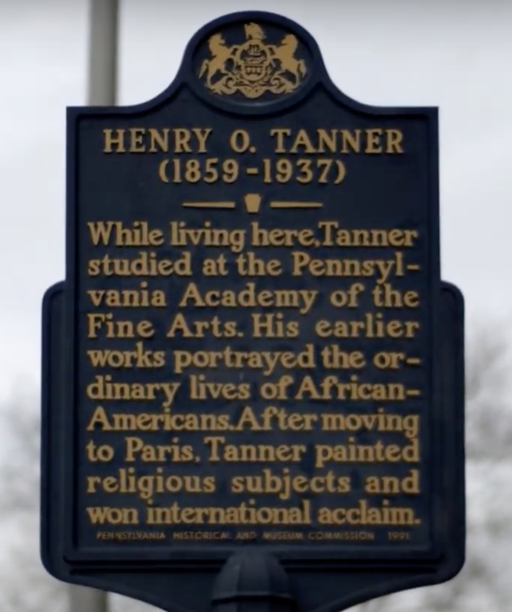 tanner house placque
