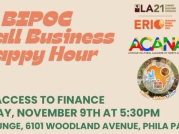BIPOC Small Business happy hour