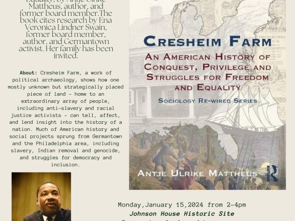 johnson house event flyer