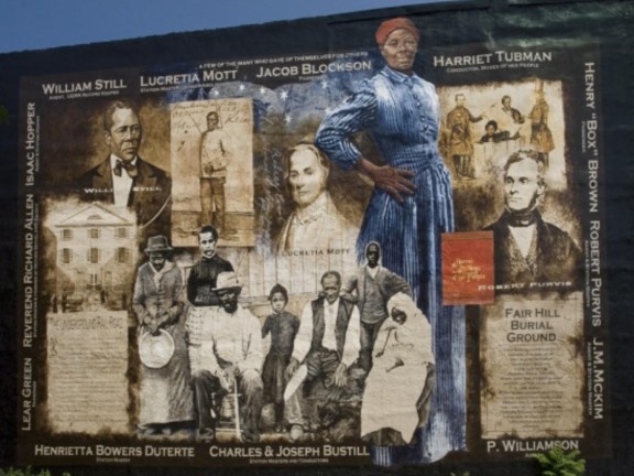 historic fair hill mural