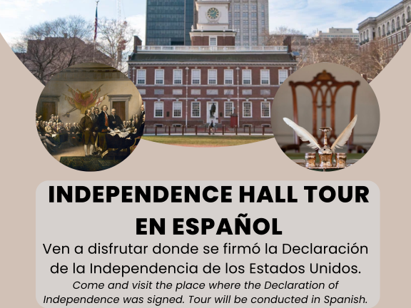  Spanish tours in Independence Hall