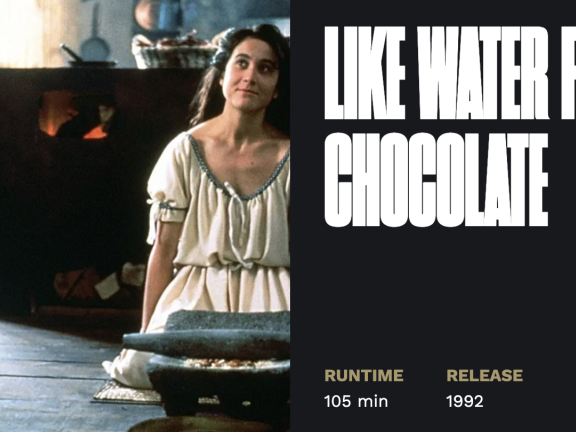 Like Water For Chocolate Movie Poster