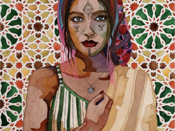 ALIA BENSLIMAN DAUGHTERS OF THE ATLAS OPENING RECEPTION