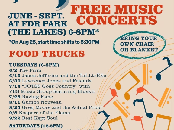 Jazz festival flyer