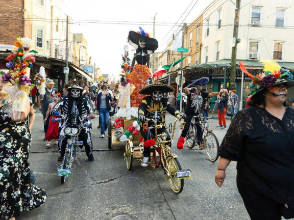Picture of Dia de los muertos in South Philadelphia