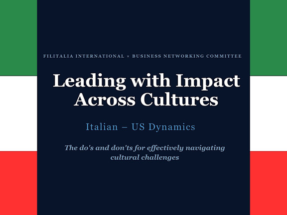 Filitalia International on Italian-US dynamics