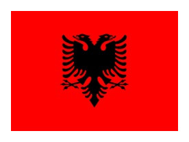 flag of Albania