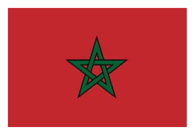 Flag of Kingdom of Morocco