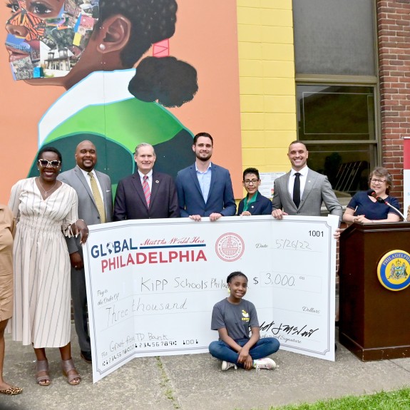 SDG 16 Unveiling at Kipp School