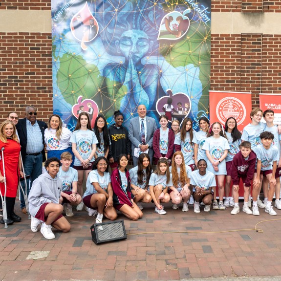 SDG 17 Unveiling photo