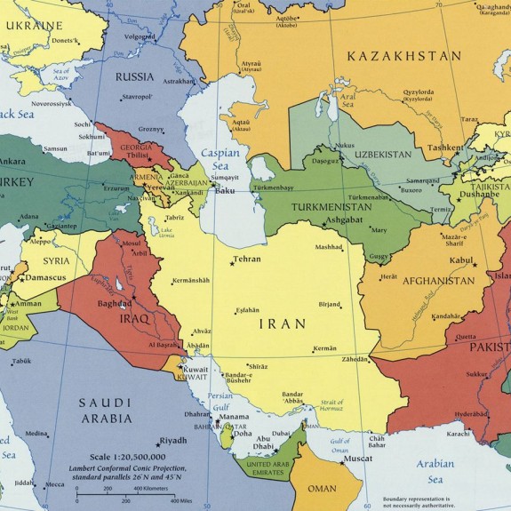 mideast map