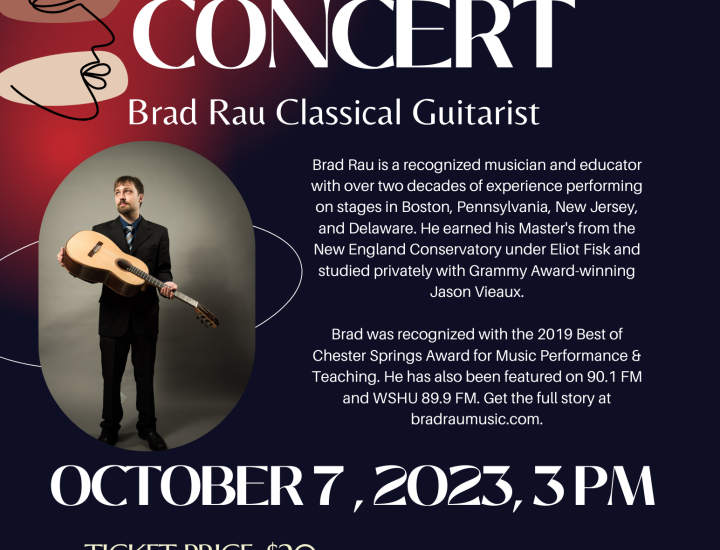 Brad Rau Classical Guitarist