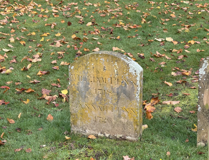 william penn's grave