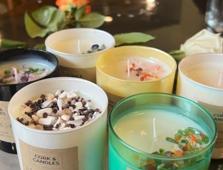 Join Us October 22 for a Happy Hour Breakfast at  Corks & Candles!