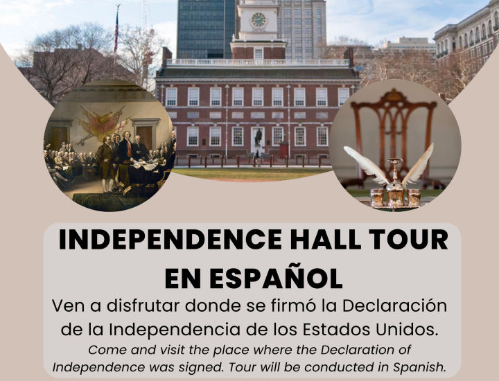  Spanish tours in Independence Hall