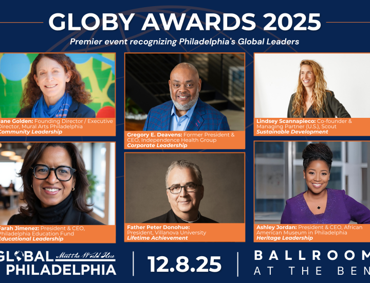 globy awards postcard