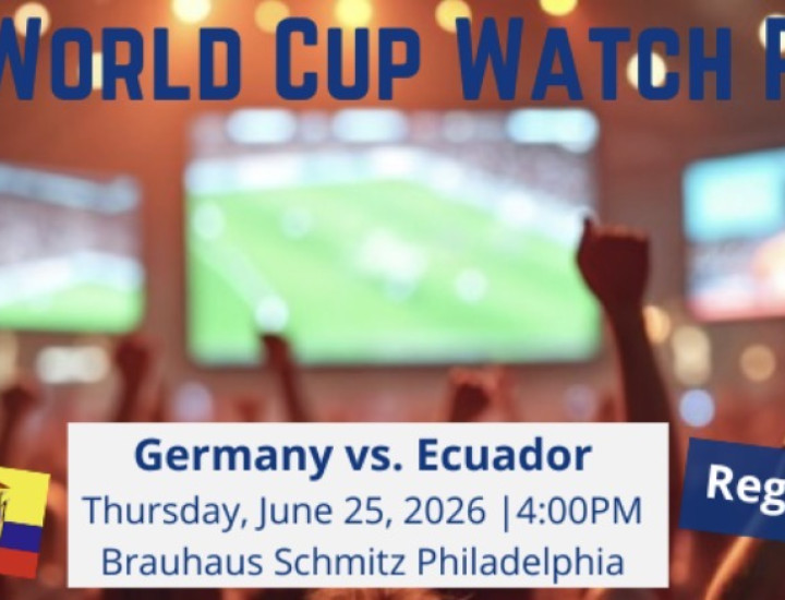 Germany vs. Ecuador Watch Party