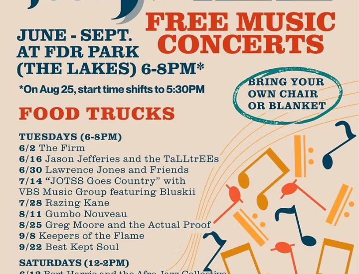 Jazz festival flyer