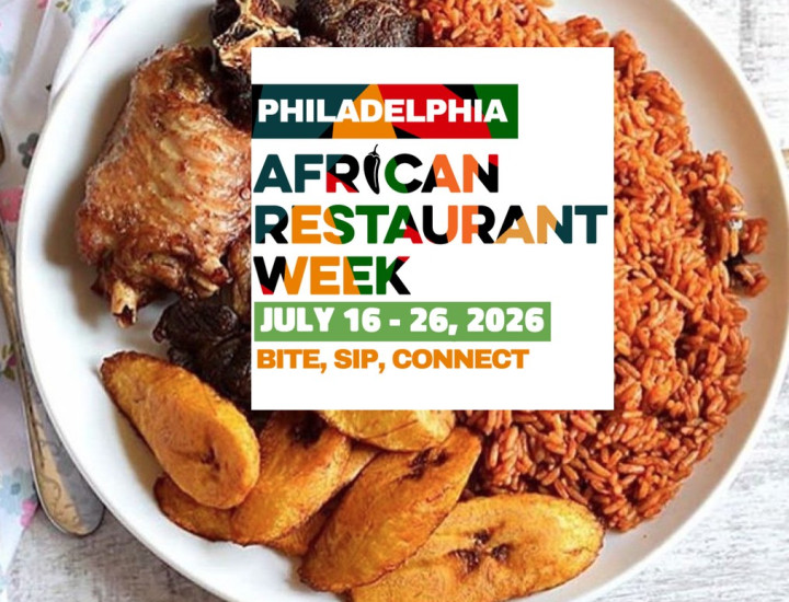 Flyer of the African Restaurant week.