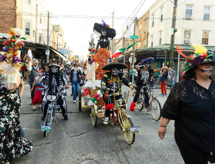 Picture of Dia de los muertos in South Philadelphia