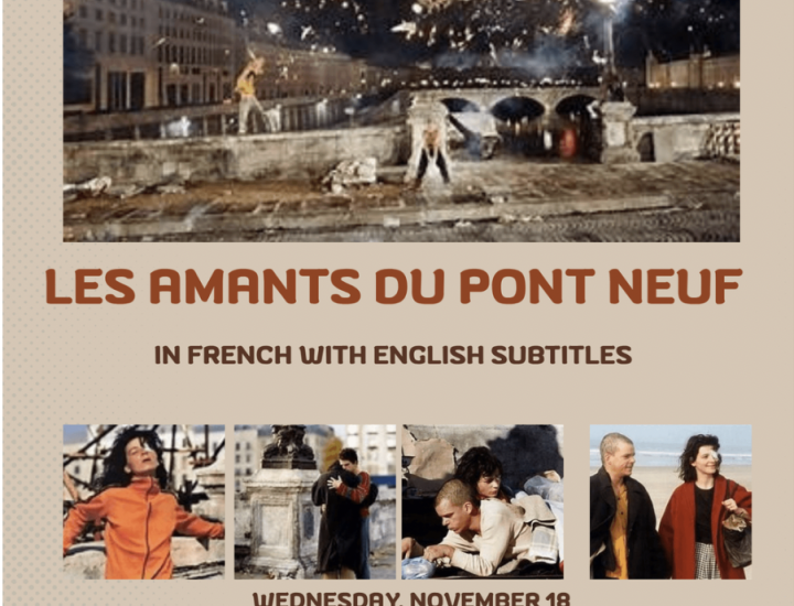 Les Amants du Pont Neuf Film Screening